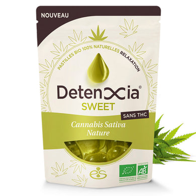 Pastilles Bio au Cannabis Sativa Nature.  30g.
